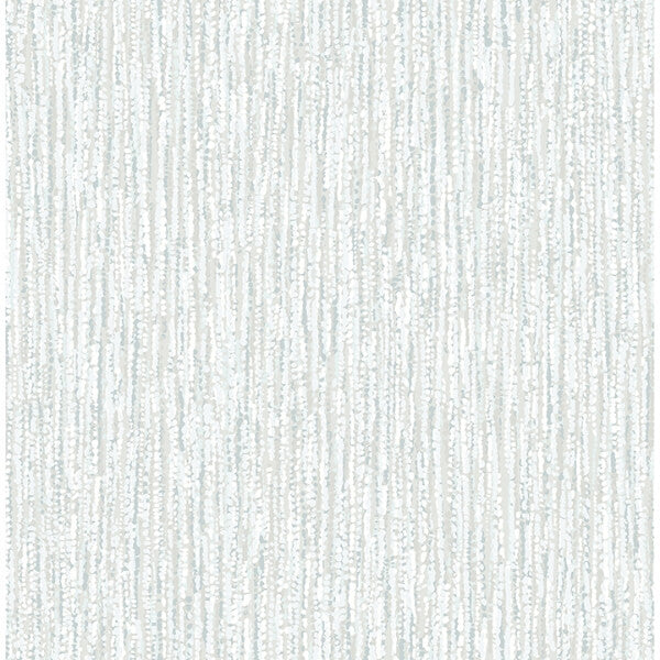 Corliss Light Blue Beaded Strands Wallpaper