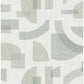 Fulton Sea Green Shapes Wallpaper