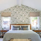 Fulton Sea Green Shapes Wallpaper