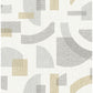 Fulton Gold Shapes Wallpaper