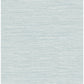 Sheehan Light Blue Faux Grasscloth Wallpaper