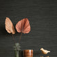 Sheehan Black Faux Grasscloth Wallpaper