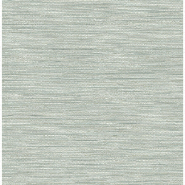 Sheehan Sea Green Faux Grasscloth Wallpaper