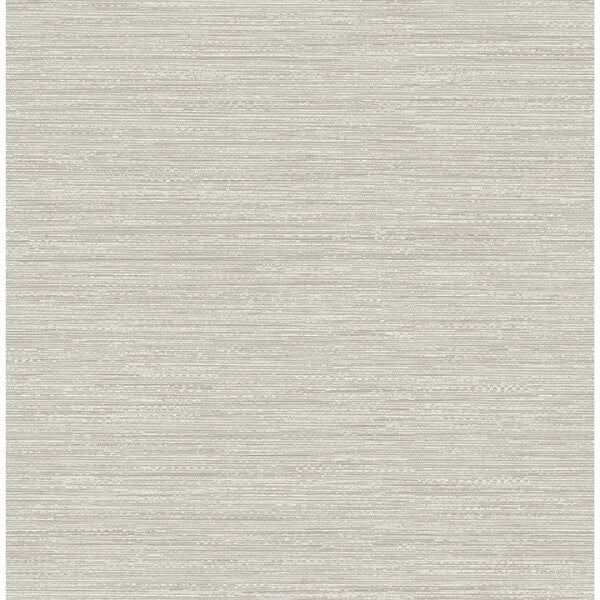Sheehan Grey Faux Grasscloth Wallpaper