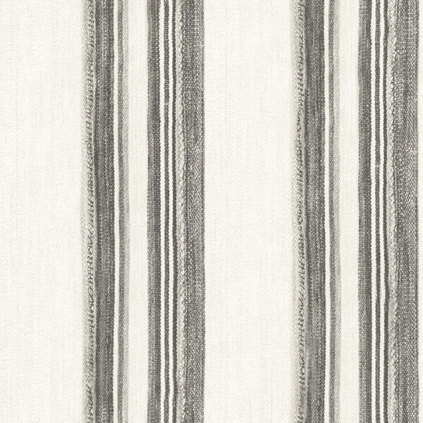 Loom Spun Charcoal Wallpaper