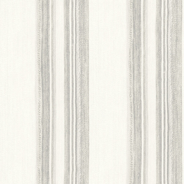 Loom Spun Grey Wallpaper