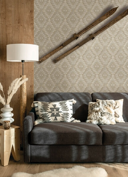 Montana Beige Wallpaper