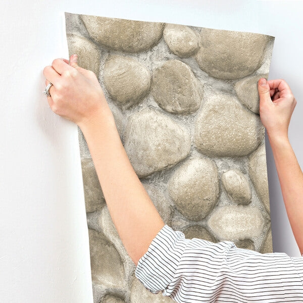 Root Rock Grey Wallpaper