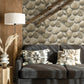 Root Rock Beige Wallpaper