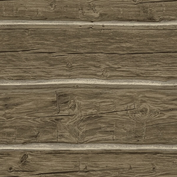 Lodgepole Dark Brown Wallpaper