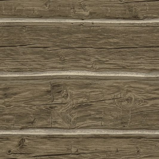 Lodgepole Dark Brown Wallpaper