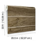 Lodgepole Dark Brown Wallpaper