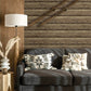 Bunkhouse Mahogany Wallpaper