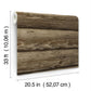 Bunkhouse Mahogany Wallpaper