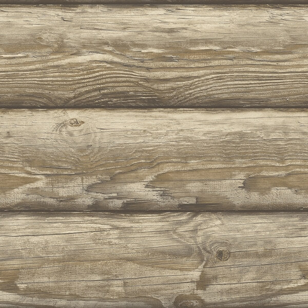 Bunkhouse Light Brown Wallpaper