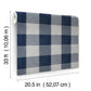 Lumberjack Navy Wallpaper