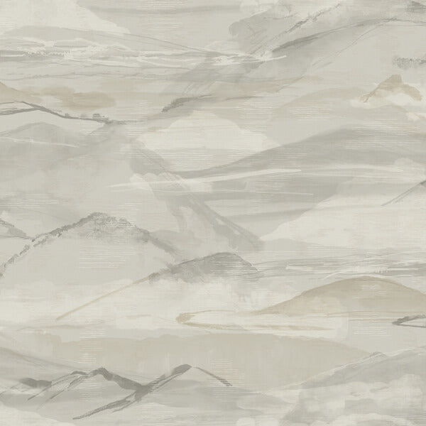 Bozeman Mountains Grey Wallpaper