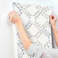 Scrap Quilt Denim Wallpaper