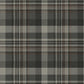 Dutton Plaid Charcoal Wallpaper