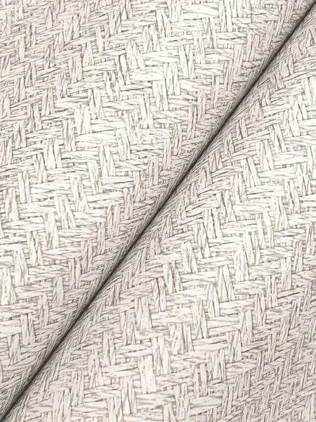 Woven Basket Light Grey Wallpaper