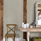 Plaited Grass Grey Wallpaper