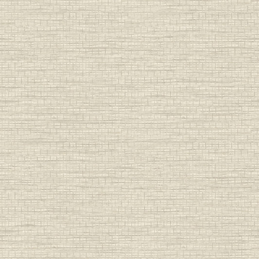 Plaited Grass Light Grey Wallpaper