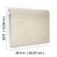 Plaited Grass Light Grey Wallpaper