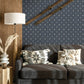 Camp Blanket Dark Blue Wallpaper