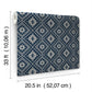 Camp Blanket Dark Blue Wallpaper