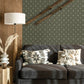 Camp Blanket Green Wallpaper