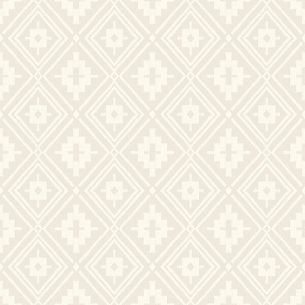 Camp Blanket Cream Wallpaper