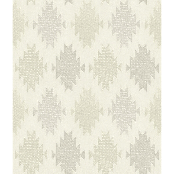 Stitched Heirloom Moss Wallpaper