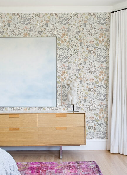 Groh Neutral Floral Wallpaper