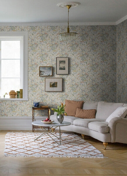 Hava Neutral Meadow Flowers Wallpaper
