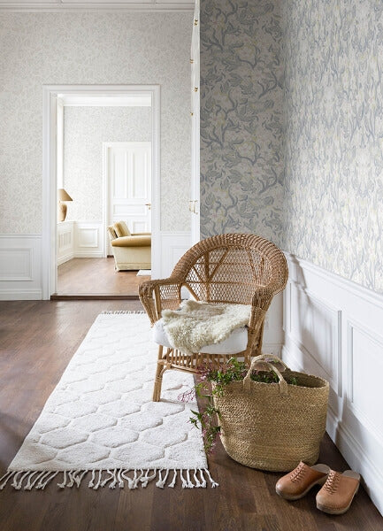 Lisa Bone Floral Damask Wallpaper