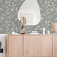 Lisa Stone Floral Damask Wallpaper