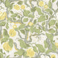 Kort Yellow Fruit and Floral Wallpaper