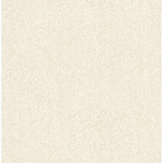 Ashbee Taupe Faux Fabric Wallpaper