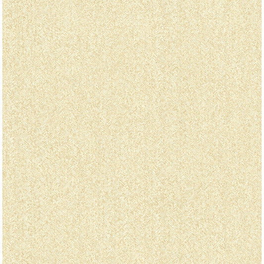 Ashbee Yellow Faux Fabric Wallpaper