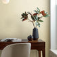 Ashbee Yellow Faux Fabric Wallpaper