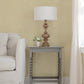 Ashbee Yellow Faux Fabric Wallpaper