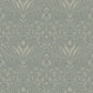 Mara Green Tulip Ogee Wallpaper