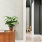 Lindlöv Light Grey Leafy Vines Wallpaper