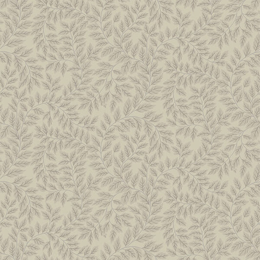Lindlöv Taupe Leafy Vines Wallpaper