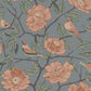 Bernadina Blue Rosebush Wallpaper