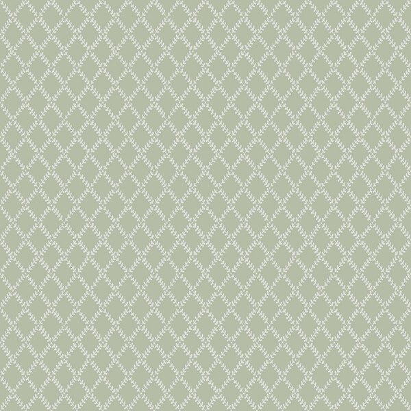 Trevor Moss Leaf Trellis Wallpaper