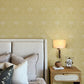 Mara Yellow Tulip Ogee Wallpaper
