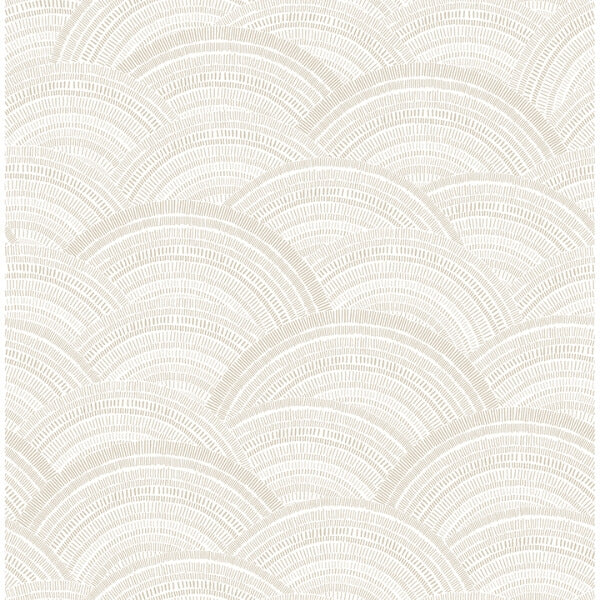 Encircle Dove Geometric Wallpaper