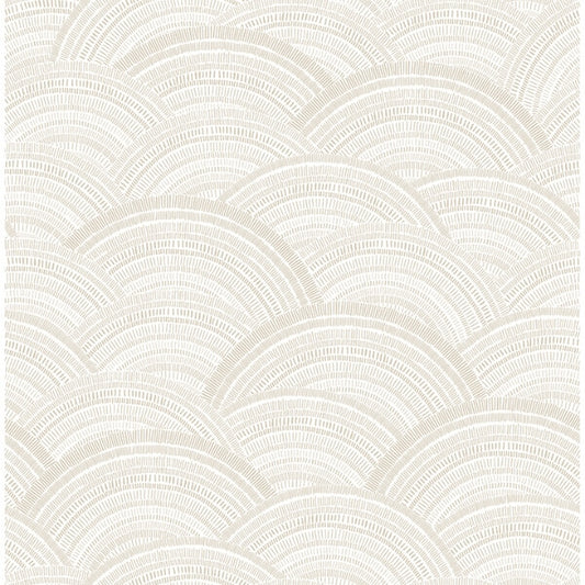 Encircle Dove Geometric Wallpaper