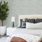 Encircle Sea Green Geometric Wallpaper